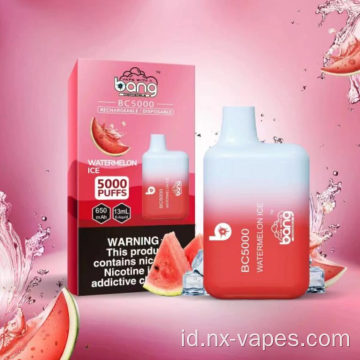Bang BC 5000 Puffs sekali pakai vape pena grosir